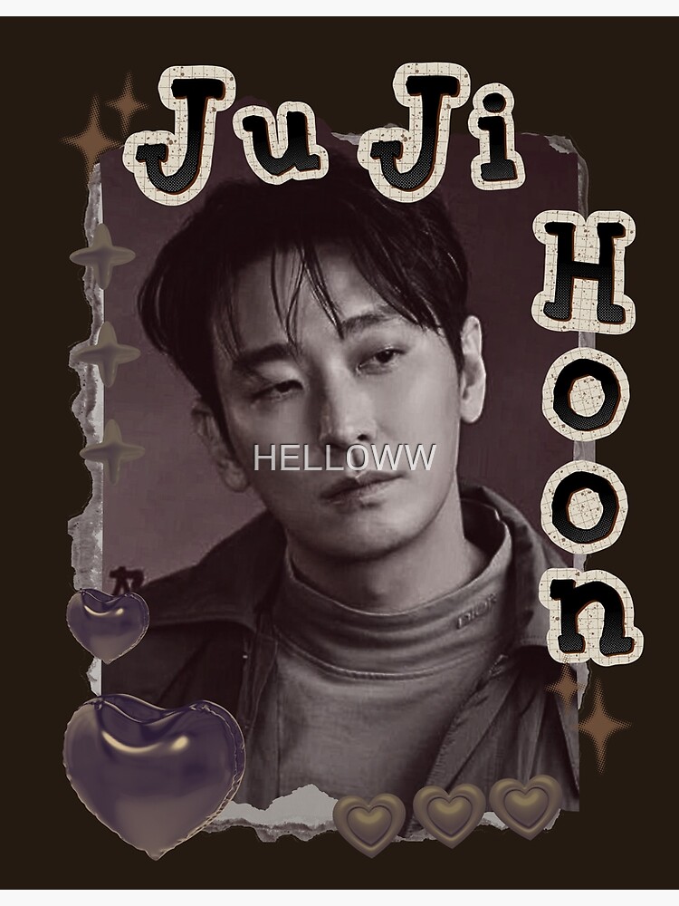 Ju Ji-hoon: Korean Drama Actor Scrapbook Collage Cozy Y2K Vintage