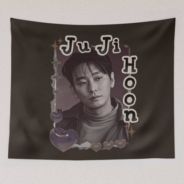 Item preview, Ju Ji-hoon: Korean Drama Actor Scrapbook Collage Cozy Y2K Vintage Design designed and sold by HELL0WBELLO.