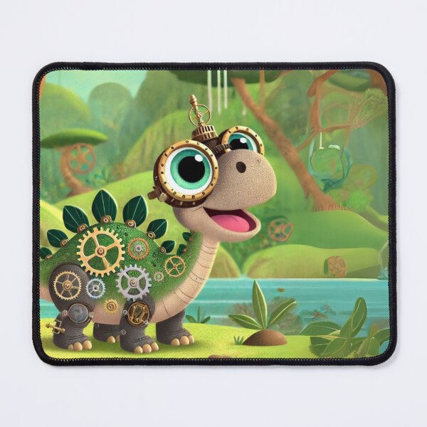 Item preview, Steampunk Suchomimus with Gears and Goggles designed and sold by Sillytoe.