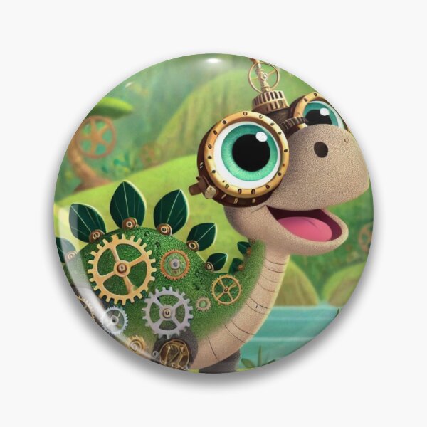 Item preview, Steampunk Suchomimus with Gears and Goggles designed and sold by Sillytoe.