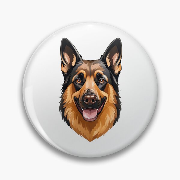 Item preview, German shepherd stunning dog head designed and sold by Metaverse8.