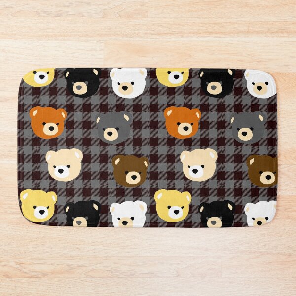 Item preview, 65 MCMLXV LGBT Bear Pride Teddy Bears Buffalo Plaid Pattern designed and sold by 65 MCMLXV.