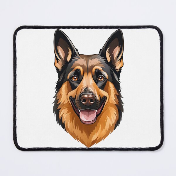 Item preview, German shepherd stunning dog head designed and sold by Metaverse8.