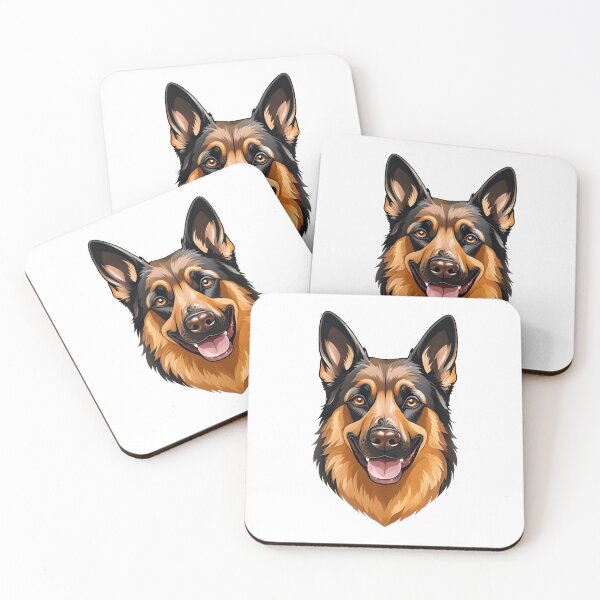 Item preview, German shepherd stunning dog head designed and sold by Metaverse8.