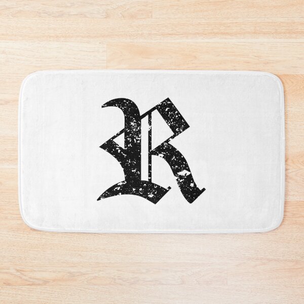 Item preview, Capital Letter R - Eroded / Distressed Gothic Blackletter Script / Old English Font (Black) designed and sold by STUDIO-72.