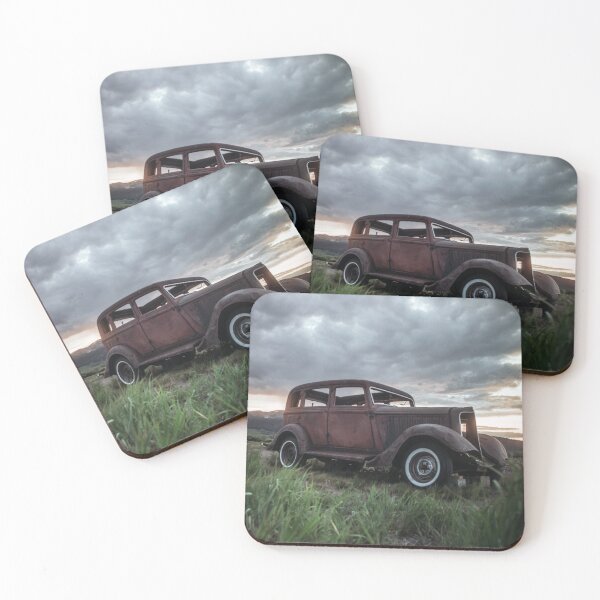Item preview, Abandoned Weathered Vintage Automobile  designed and sold by CountyKent.