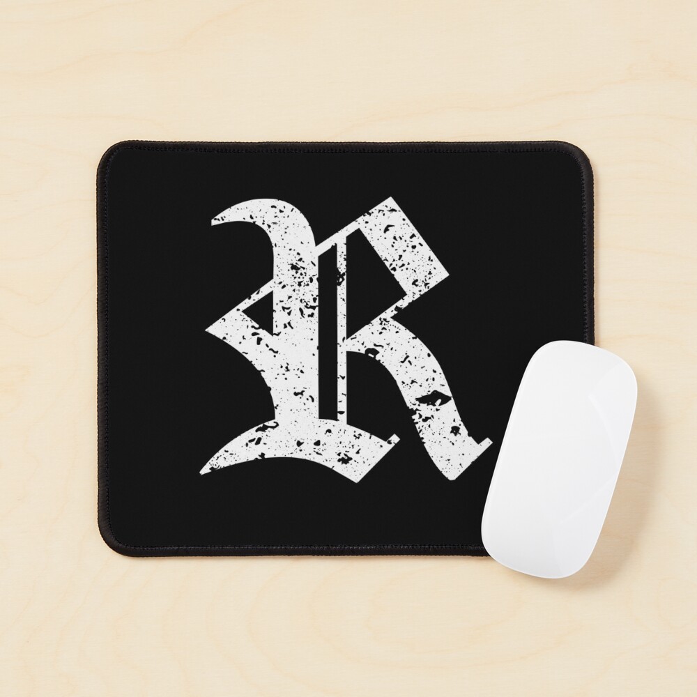 Black Script Capital R