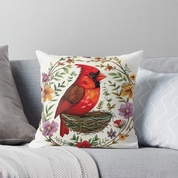 Item preview, A Cardinals Nest designed and sold by PyramidSchmear.