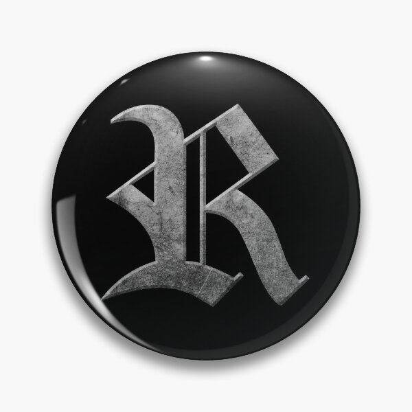 Item preview, Capital Letter R - Worn Stone Effect Gothic Blackletter Script / Old English Font designed and sold by STUDIO-72.