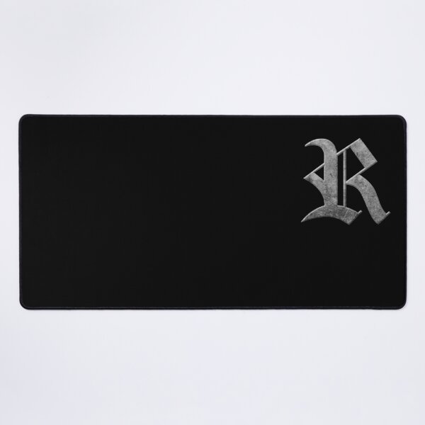 Item preview, Capital Letter R - Worn Stone Effect Gothic Blackletter Script / Old English Font designed and sold by STUDIO-72.