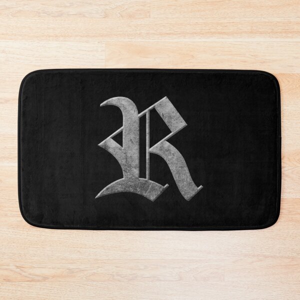 Item preview, Capital Letter R - Worn Stone Effect Gothic Blackletter Script / Old English Font designed and sold by STUDIO-72.