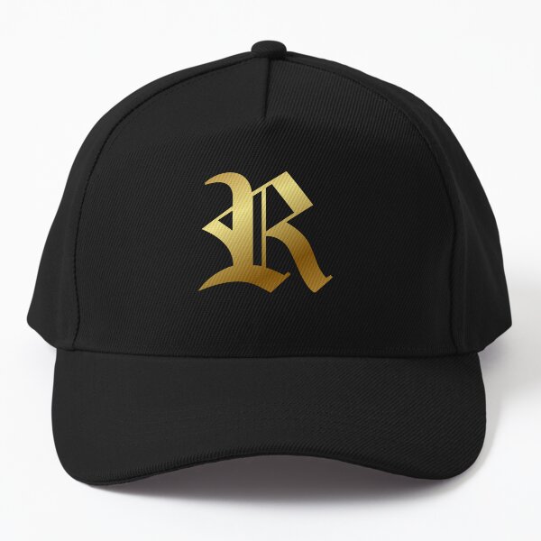 Item preview, Capital Letter R - Foil Gold Effect Gothic Blackletter Script / Old English Font designed and sold by STUDIO-72.
