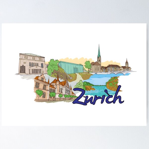 Item preview, Zúrich designed and sold by DarylWelsh2024.