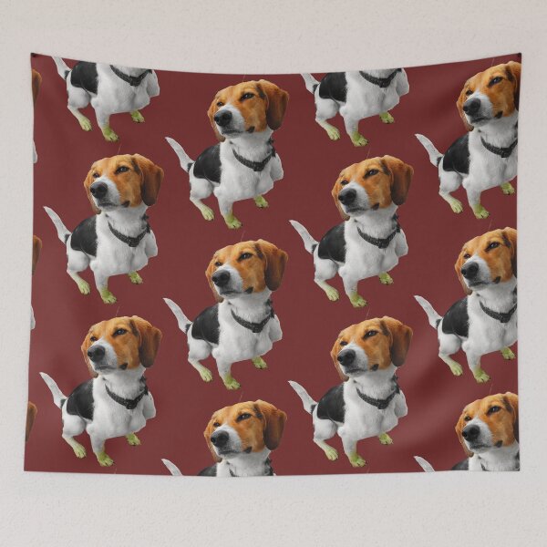 Item preview, Green Footed Beagle designed and sold by ThoughtPlane.