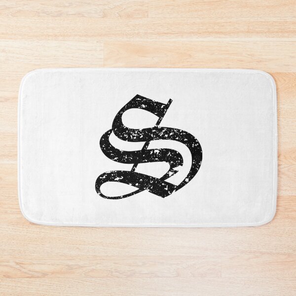 Item preview, Capital Letter S - Eroded / Distressed Gothic Blackletter Script / Old English Font (Black) designed and sold by STUDIO-72.