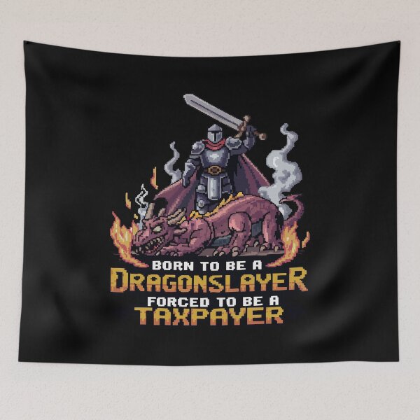 Item preview, Legendary Game Master - Born to Be a Dragonslayer Sticker designed and sold by skiprender.