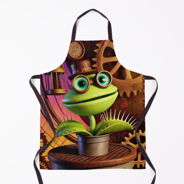 Item preview, Steampunk Venus Flytrap with Top Hat designed and sold by Sillytoe.