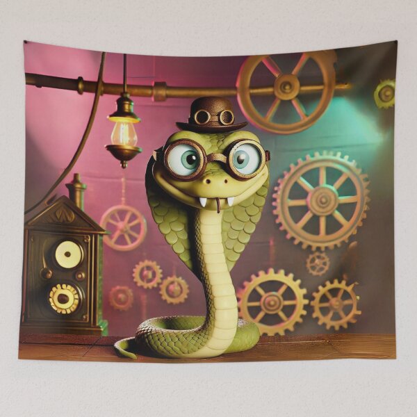 Item preview, Steampunk Viper with Goggles and Hat designed and sold by Sillytoe.