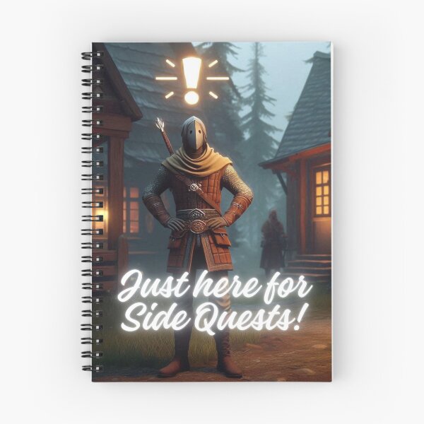 Item preview, NPC Vibes - Just here for Side Quests designed and sold by nature. electrified..