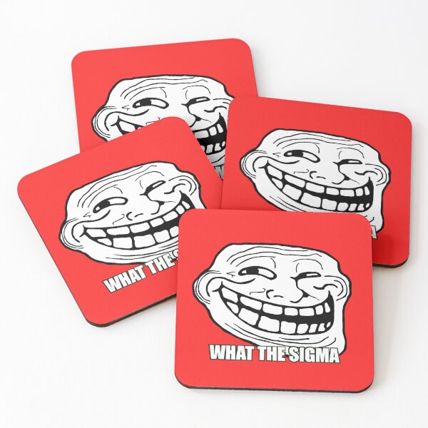 Item preview, What the SIGMA? Troll Face designed and sold by FunnehGacha.