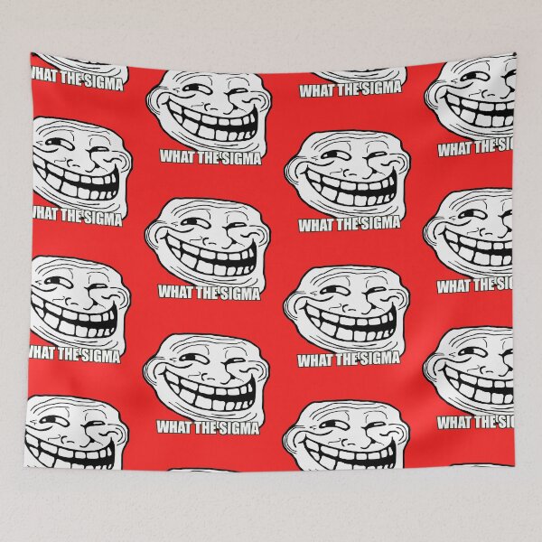 Item preview, What the SIGMA? Troll Face designed and sold by FunnehGacha.