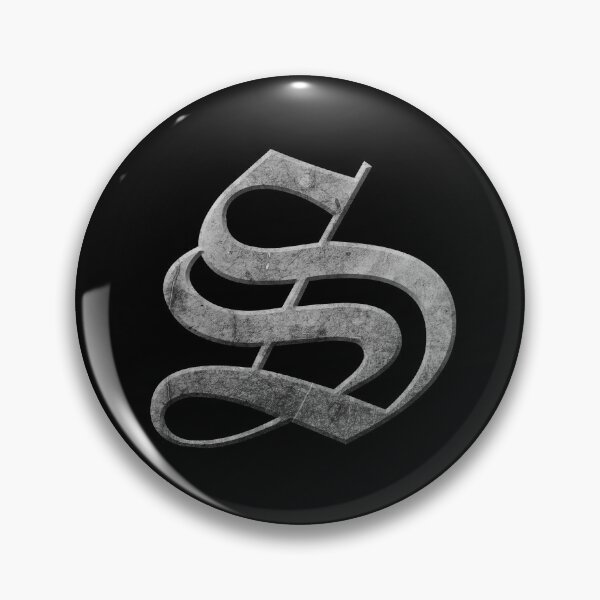 Item preview, Capital Letter S - Worn Stone Effect Gothic Blackletter Script / Old English Font designed and sold by STUDIO-72.