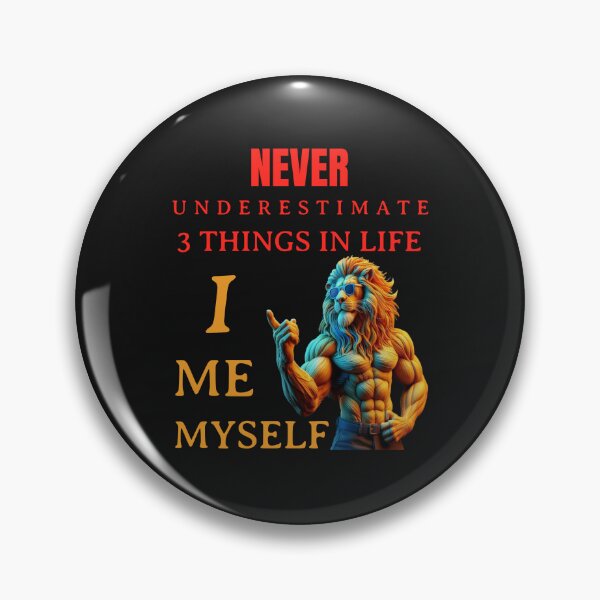 Item preview, Lion Mentality – Never Underestimate Me designed and sold by MANIFESTHYPE - Fashion and Accessories.