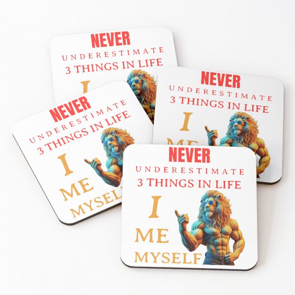 Item preview, Lion Mentality – Never Underestimate Me designed and sold by MANIFESTHYPE - Fashion and Accessories.