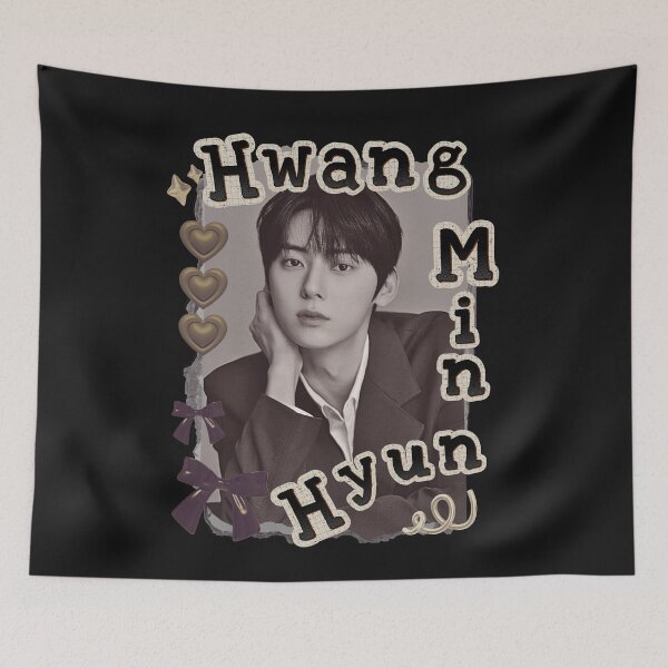 Item preview, Hwang Min-hyun: Korean Drama Actor Scrapbook Collage Cozy Y2K Vintage Design designed and sold by HELL0WBELLO.