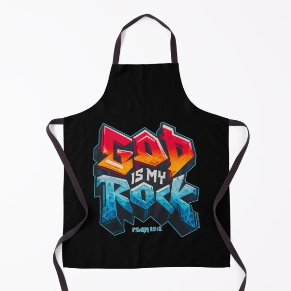 Item preview, God Is My Rock Psalm 18:2 Bible Verse designed and sold by artjuniverse.