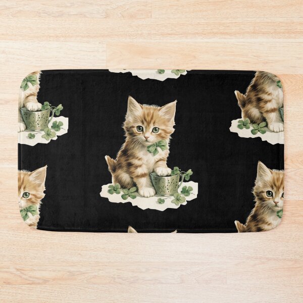 Item preview, Shamrock kitty designed and sold by MendaciousMina.