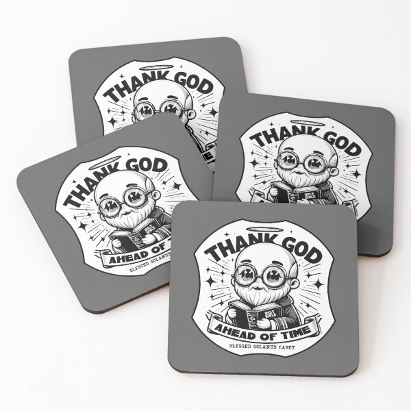 Item preview, Kawaii (Cute) Blessed Solanus Casey Inspirational Quote designed and sold by artjuniverse.