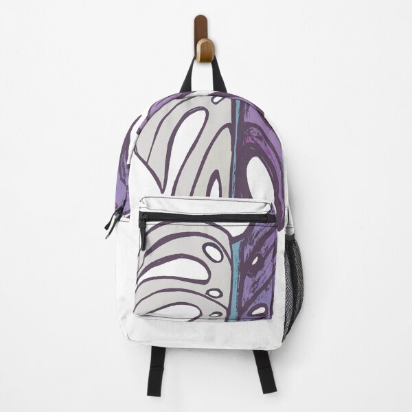 Vista previa del artículo con la obra «Dibujo artístico de hojas de monstera coloridas», diseñado y vendido por Luilui7.