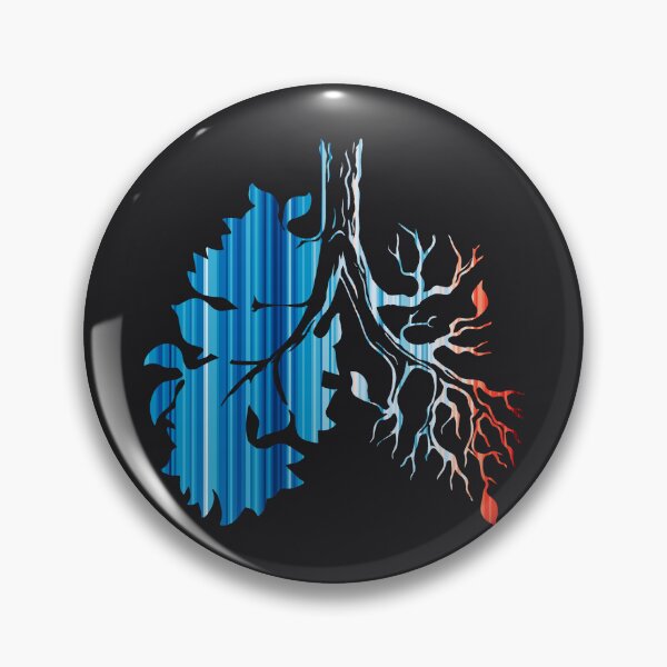 Item preview, Climate Change Stripes - Tree Lungs designed and sold by Frank J. Art.