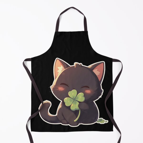 Item preview, kawaii Shamrock kitty designed and sold by MendaciousMina.