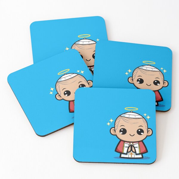 Item preview, Kawaii (Cute) St. Pope John Paul II designed and sold by artjuniverse.