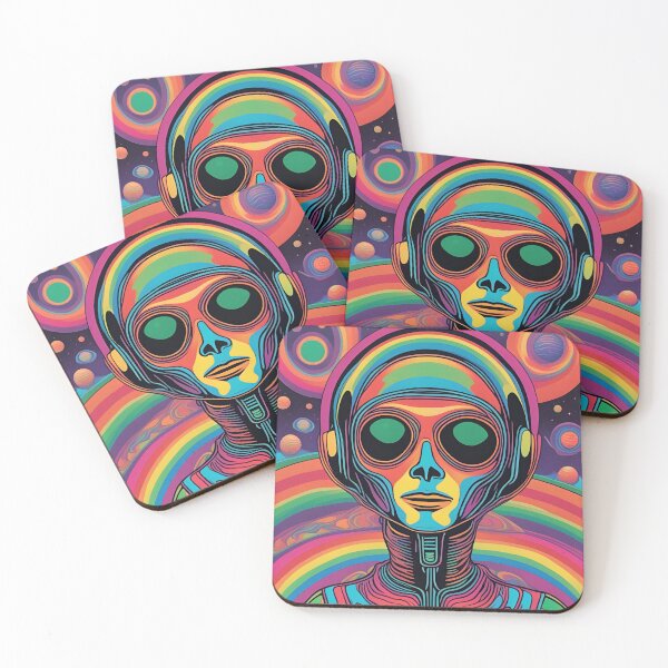 Item preview, Psychedelic Martian designed and sold by Valentina's Store.