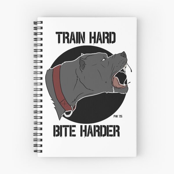 Item preview, TRAIN HARD BITE HARDER  designed and sold by PHK Designs.