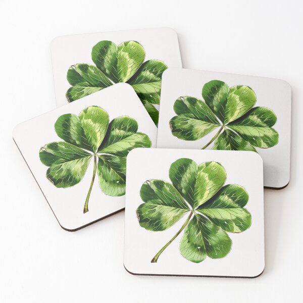 Item preview, Vintage Four leaf clover shamrock designed and sold by MendaciousMina.