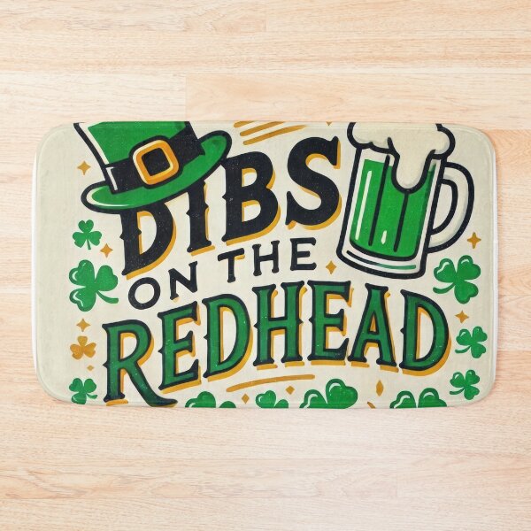 Item preview, Dibs on the Redhead designed and sold by Johnny MeatShield.