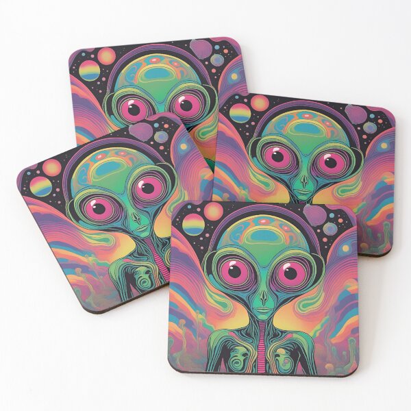 Item preview, Psychedelic Martian designed and sold by Valentina's Store.