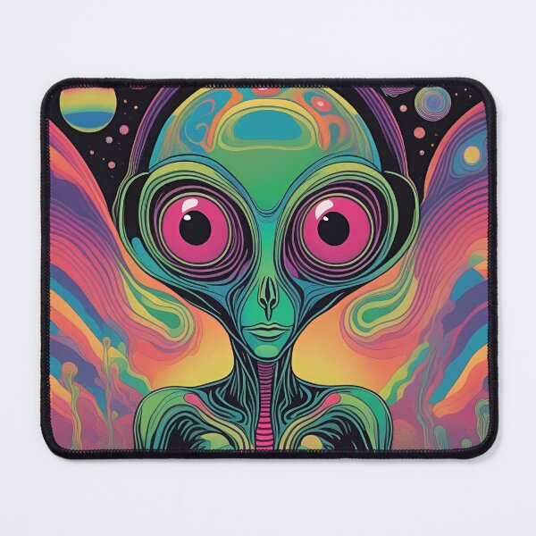 Item preview, Psychedelic Martian designed and sold by Valentina's Store.