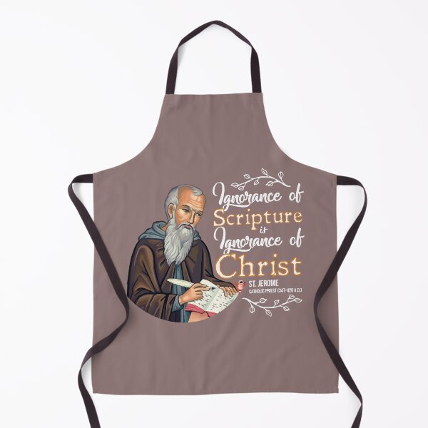 Item preview, Ignorance of Scripture is Ignorance of Christ (St. Jerome) designed and sold by artjuniverse.
