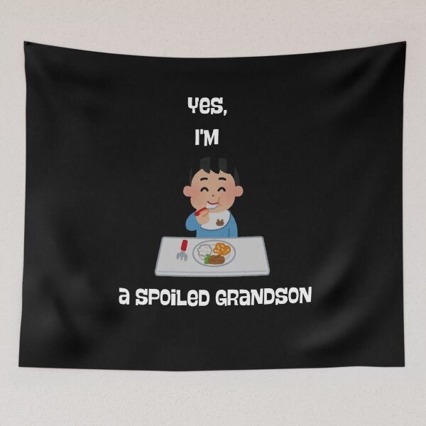 Item preview, Sí, soy un nieto mimado. Camiseta designed and sold by crazygingercat.