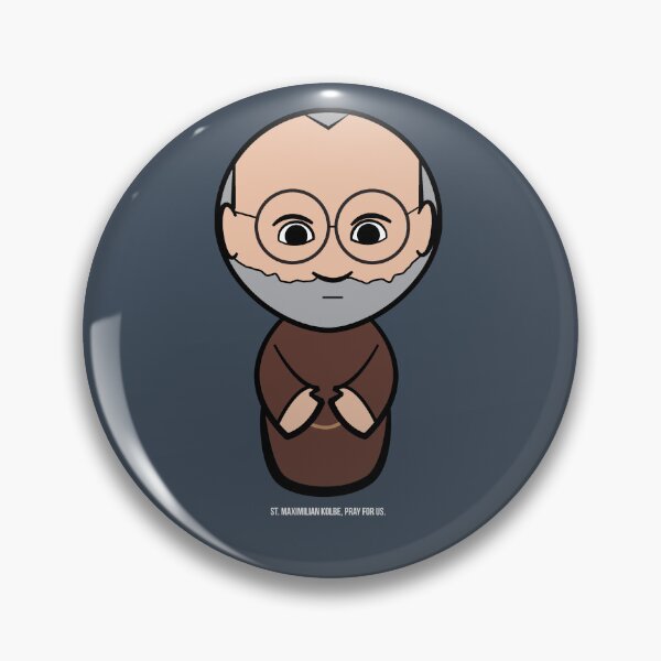 Item preview, Cute St. Maximilian Kolbe Character Design designed and sold by artjuniverse.
