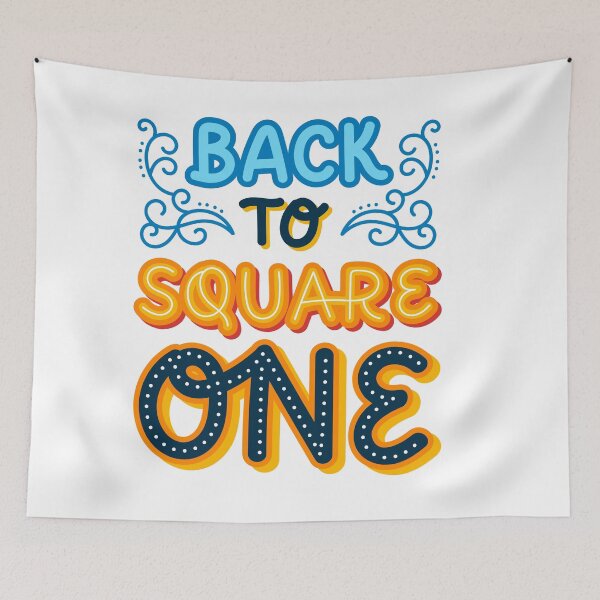 Item preview, Back to Square One designed and sold by AhaPrint.