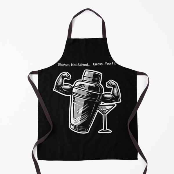 Item preview, Shaken, Not Stirred… Unless You Tip | Funny Bartender T-Shirt designed and sold by TeesByOquad.