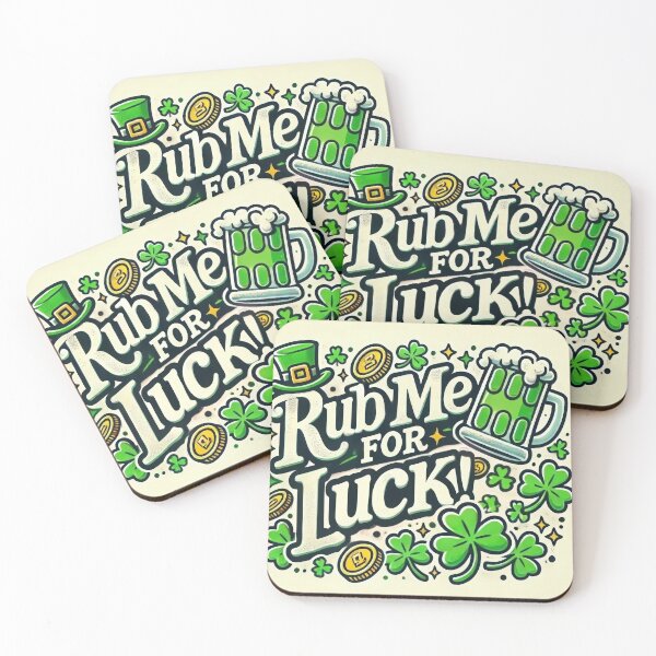 Item preview, Rub Me for Luck designed and sold by Johnny MeatShield.