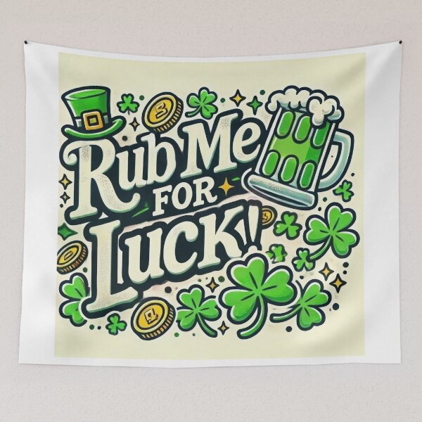 Item preview, Rub Me for Luck designed and sold by Johnny MeatShield.