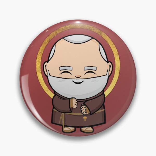 Item preview, Cute, Kawaii St. Padre Pio designed and sold by artjuniverse.
